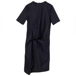JNGY black deconstructed dress - small - NEVER WORN